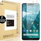Google Pixel 3 XL Screen Protector, Vigeer [0.3mm, 2.5D] [Bubble-Free] [9H Hardn