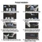 Huawei Mate 20 Pro Screen Protector Liquid Skin Screen Protector Tempered Glass