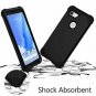 Google Pixel 3 Case Three Layer Heavy Duty Shockproof Anti-Fingerprint Black