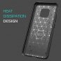 Huawei Mate 20 Pro Case, Soft Lightweight TPU Bumper Cover Carbon Fiber Design