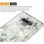 Galaxy Note 9 2018 Case Raised Edge Shockproof Slim Lightweight Marble White