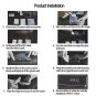 [2 Pack] Huawei Mate 20 Pro Screen Protector, HD  Glass Film with Hydrate Skin