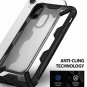 iPhone XR Case Hard PC Ergonomic Transparent Military Drop Tested Defense Black