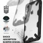 iPhone XR Case Hard PC Ergonomic Transparent Military Drop Tested Defense Black