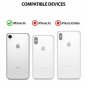 iPhone XR Case Hard PC Ergonomic Transparent Military Drop Tested Defense Black