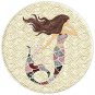 Mermaid Pop Socket Pink Fish Scales Gold Pattern PopSockets Grip and Stand for