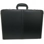Expandable Leather Attache Briefcase Dual Combination Locks Business Profetional