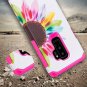 Samsung Galaxy S9 Plus Case Shockproof Screen Protector Hybrid Dual Layer Flower