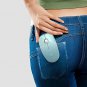 Wireless Slim Silent Travel Cordless Optical Mouse Nano Receiver 1500 DPI Green