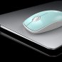 Wireless Slim Silent Travel Cordless Optical Mouse Nano Receiver 1500 DPI Green