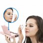 Samsung Galaxy S9 Case Wallet Slim Mirror Shockproof Card Slots Rose Gold NEW