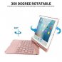 iPad Keyboard Case for iPad Pro 10.5 inch 360 Degree Rotatable Auto Sleep Wake S