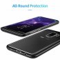 Samsung Galaxy S9 Plus Shockproof Case Lightweight Protective Transparent Black