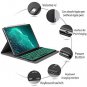 Keyboard Case Compatible iPad Pro 11 SENGBIRCH PU Leather Case Wireless Keyboar