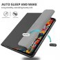 Keyboard Case Compatible iPad Pro 11 SENGBIRCH PU Leather Case Wireless Keyboar