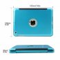 iPad Mini Keyboard Case BoriYuan Bluetooth Wireless Keyboard Folio Flip Smart Co