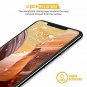 SPARIN Screen Protector for iPhone XS Max, [4 Pack] 9H Hardness Tempered Glass f