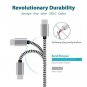 MCAB USB Type C Charging Cable Nylon Braided Fast Charger Cord 4 Pack(1/3/6/10F