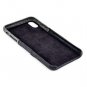 iPhone Xs Max Wallet Case Slim Card Slot with Integrated Metal Plate Black Gray