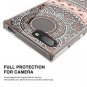 Blackberry KEY2 Case For Grils Hard Protection Cover Flower TPU Bumper Rose Gold