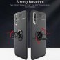 Newseego Compatible Huawei P20 Pro Case360 Adjustable Ring StandFrosting Thin