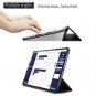 iPad Pro 11 Case Tri Fold Shell Case Pencil Wireless Charging Auto Wake Sleep