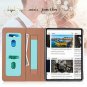 iPad Pro 11 Case Support Pencil Charging PU Leather Auto Wake Sleep Mint Green