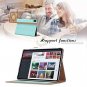 iPad Pro 11 Case Support Pencil Charging PU Leather Auto Wake Sleep Mint Green