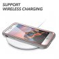 iPhone 8 Plus Case Full Body Shockproof Built In Screen Protector Rose Gold Gray