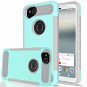 Google Pixel 2 Hybrid Case HD Screen Protector Armor Dual Layer Slim Mint