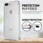 Phone Case Compatible with iPhone 8 Plus iPhone 7 Plus Cover Clear, [Four