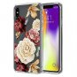 iPhone XS Max Case TPU Gel Bumper Slim Lightweight Shockproof Floral Clear New