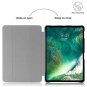 For iPad Pro 11inch Case Trifold Folio Smart Case w/PU Leather Auto Sleep/Wake