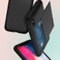 iPhone Xs Wallet Case Armor Slim Dual Layer Card Slots Shock-Absorbing Black NEW