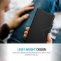 iPhone XS MAX 2018 Wallet Case PU Leather Flip Credit Card Slots Kickstand Black