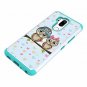 LG G7 Armor Defender Case TPU Hybrid Dual Layer Cover Anti Slip Shockproof Owl