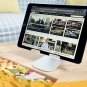 Tablet Stand Adjustable, Lamicall Tablet Stand : Desktop Holder Dock Cradl