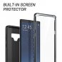 Samsung Galaxy Note 9 Case Built in Screen Protector Shockproof Rugged Black