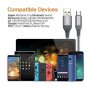 USB Type C Cable 3FT 2PACK,USBC Charging Cord Fast Charger Compatible Samsung G