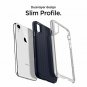 iPhone XR Case Shockproof TPU Polycarbonate Bumper Hybrid Slim Satin Silver