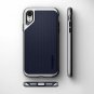 iPhone XR Case Shockproof TPU Polycarbonate Bumper Hybrid Slim Satin Silver