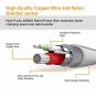 USB Type C Cable IOPHI 3 Pack 1ft 3ft 6ft 2.4A High Speed USB C to USB A Nylon B