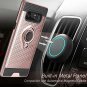 Galaxy Note 8 Case,Jelanry Ring Holder Phone Mount Stand Cover Note 8 Case Kicks
