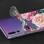 Huawei P20 Pro CaseLUOLNH Slim Shockproof Clear Floral Pattern Soft Flexible TPU
