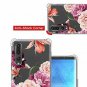 Huawei P20 Pro CaseLUOLNH Slim Shockproof Clear Floral Pattern Soft Flexible TPU