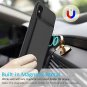 iPhone XS Battery Case 6000mAh External Battery Protective Cover Slim Black