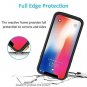 iPhone XS Battery Case 6000mAh External Battery Protective Cover Slim Black