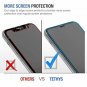 TETHYS Glass Screen Protector Designed for iPhone XS Max (6.5quot) [3-Pack] [E