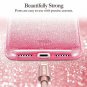 iPhone XR Glitter Case Sparkle Bling Three Layer For Women Lightweight Ombre