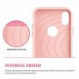 iPhone Xs Slim Case TPU Hybrid Dual-Layer Shockproof Glitter Bling Sparkly Pink